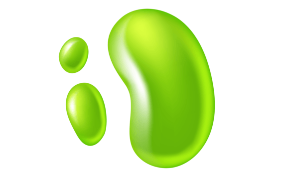 Download Slime Blob. Green Liquid Cartoon Glossy - Liquid Collection