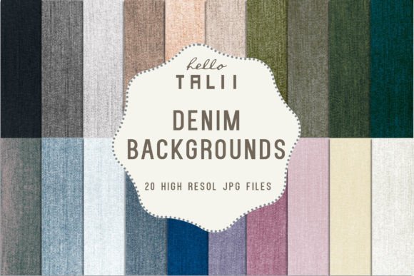Download DENIM TEXTURES BACKGROUNDS - Premium Bundle
