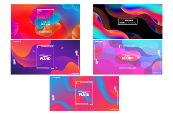 Download Liquid Flow Fluid Colors Trendy Shapes - Liquid Collection