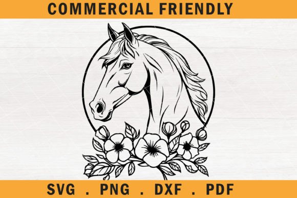 Download Horse SVG, Floral Horse Cricut SVG, Mare - Cricut svg Collection