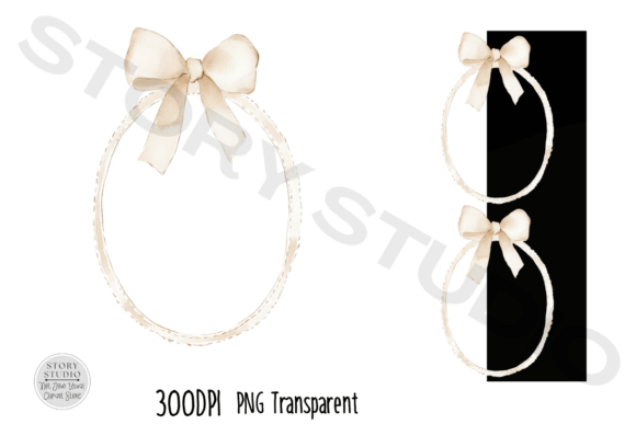 Download Elegant Beige Pink Bow Wreath Clipart - Beige pink Collection