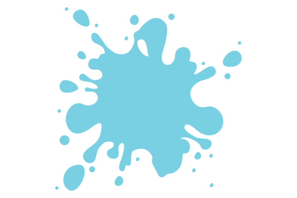 Download Water Splash. Blue Paint Blob. Liquid St - Liquid Collection