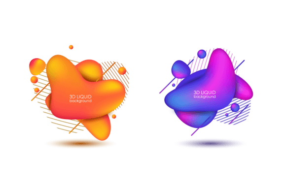Download Set of Abstract Modern Graphic Elements - Modern Collection