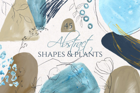 Download Modern Smooth Abstract Shapes - Modern Collection