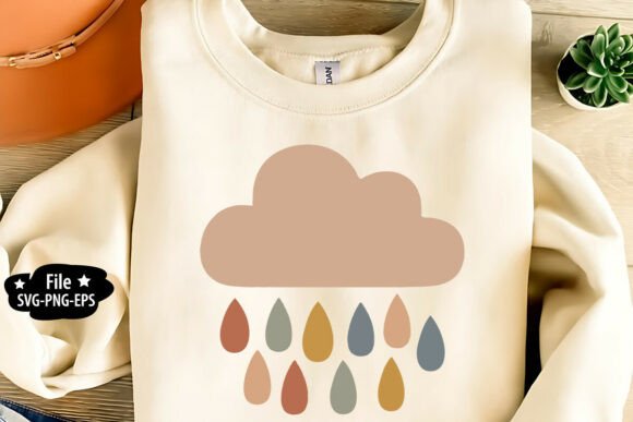 Download Boho Rain Cloud SVG PNG - Boho Collection