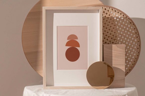 Download Simple Boho Moon Phases Boho Art Print - Boho Collection